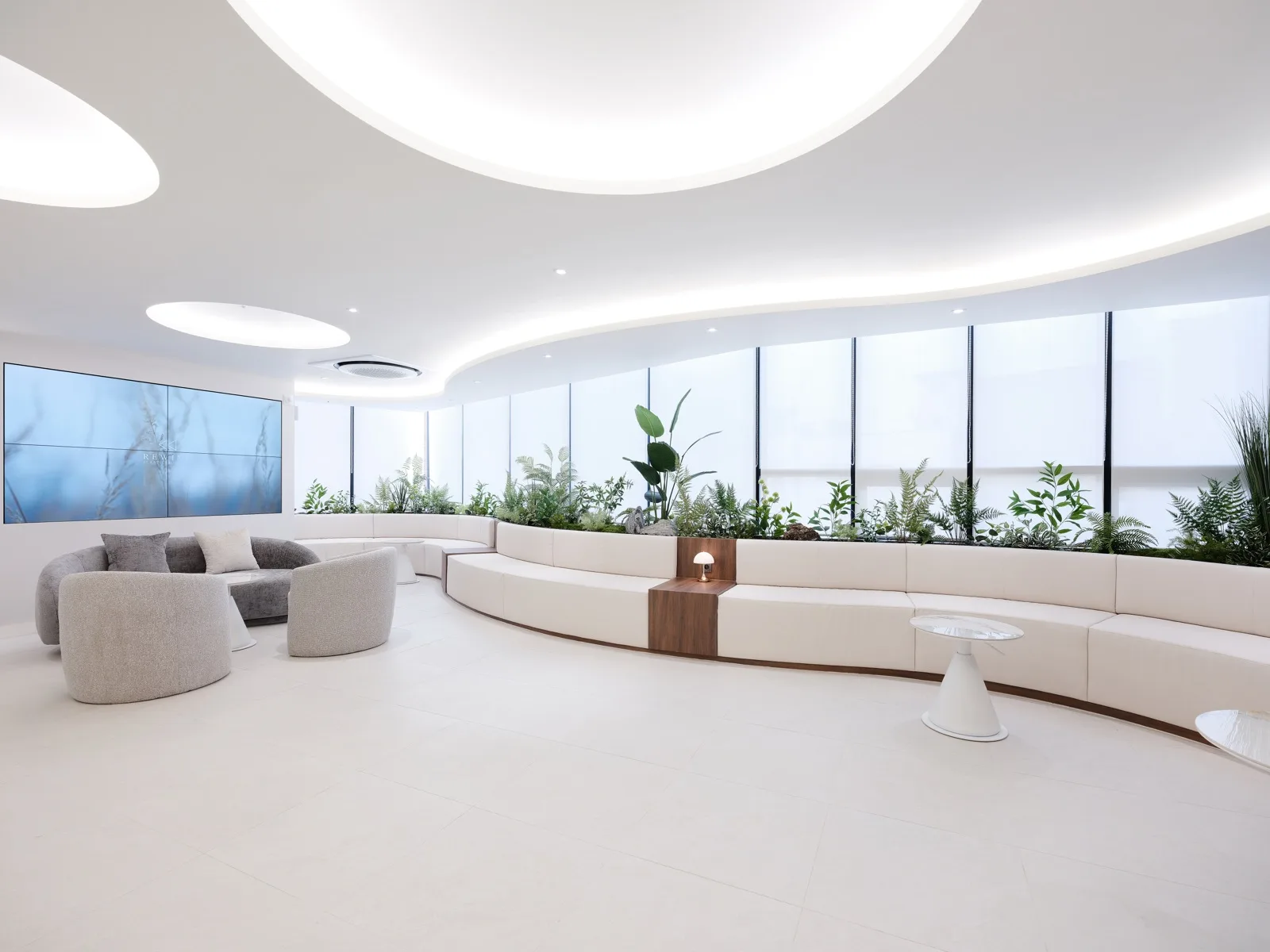 Sala de espera de Rewind Plastic Surgery, Apgujeong